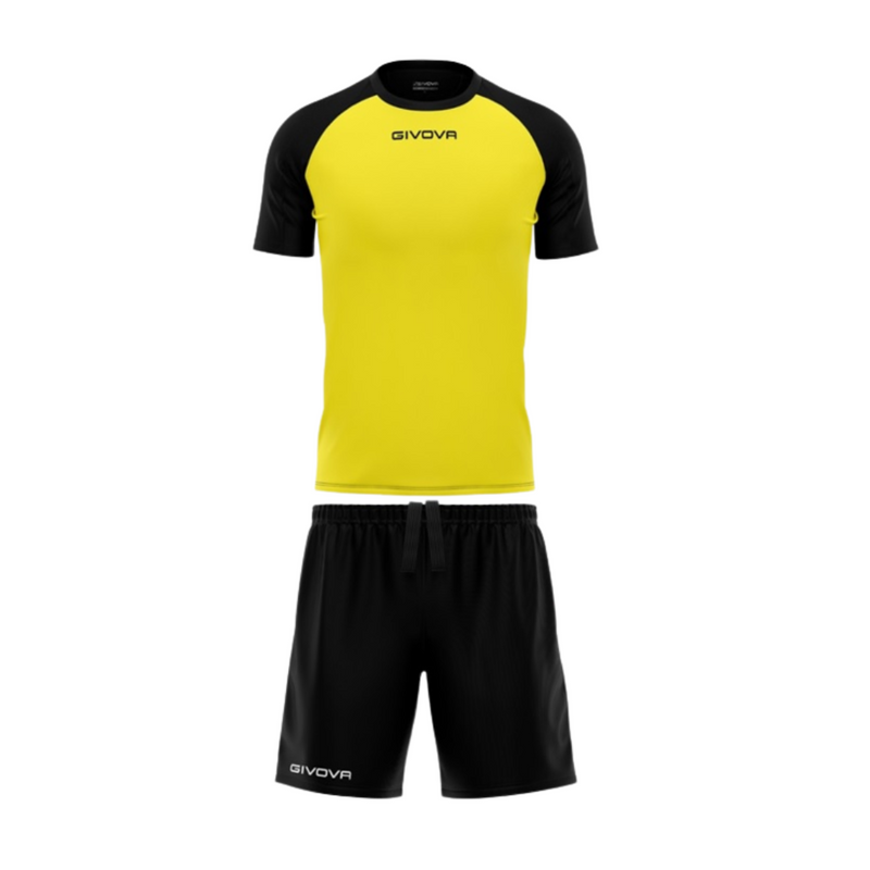 Conjunto Deportivo Givova Capo Amarillo/Negro Talla M-0