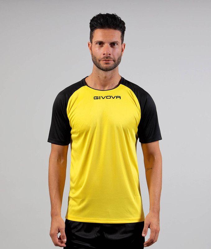 Conjunto Deportivo Givova Capo Amarillo/Negro Talla M-3