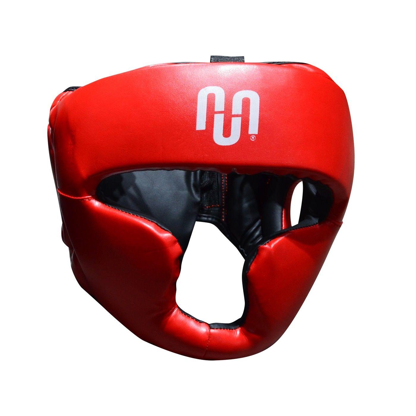Cabezal De Boxeo Con Pomulo Muuk Rojo Talla XL-0