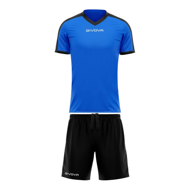 Conjunto Deportivo Givova Revolution Azul/Negro Talla XL-0