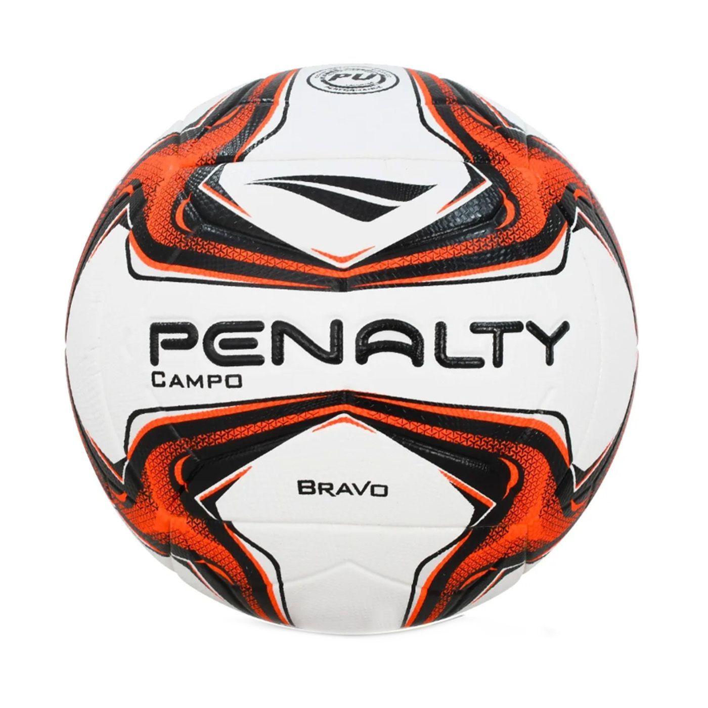 Balón de Fútbol Penalty Bravo XXIV Pelota de Futbol Campo Naranja-0