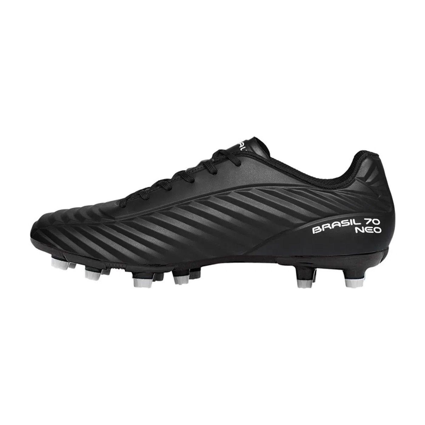 ZAPATO DE FUTBOL PENALTY BRASIL 70 NEO NEGRO/BLANCO Talla 9-0
