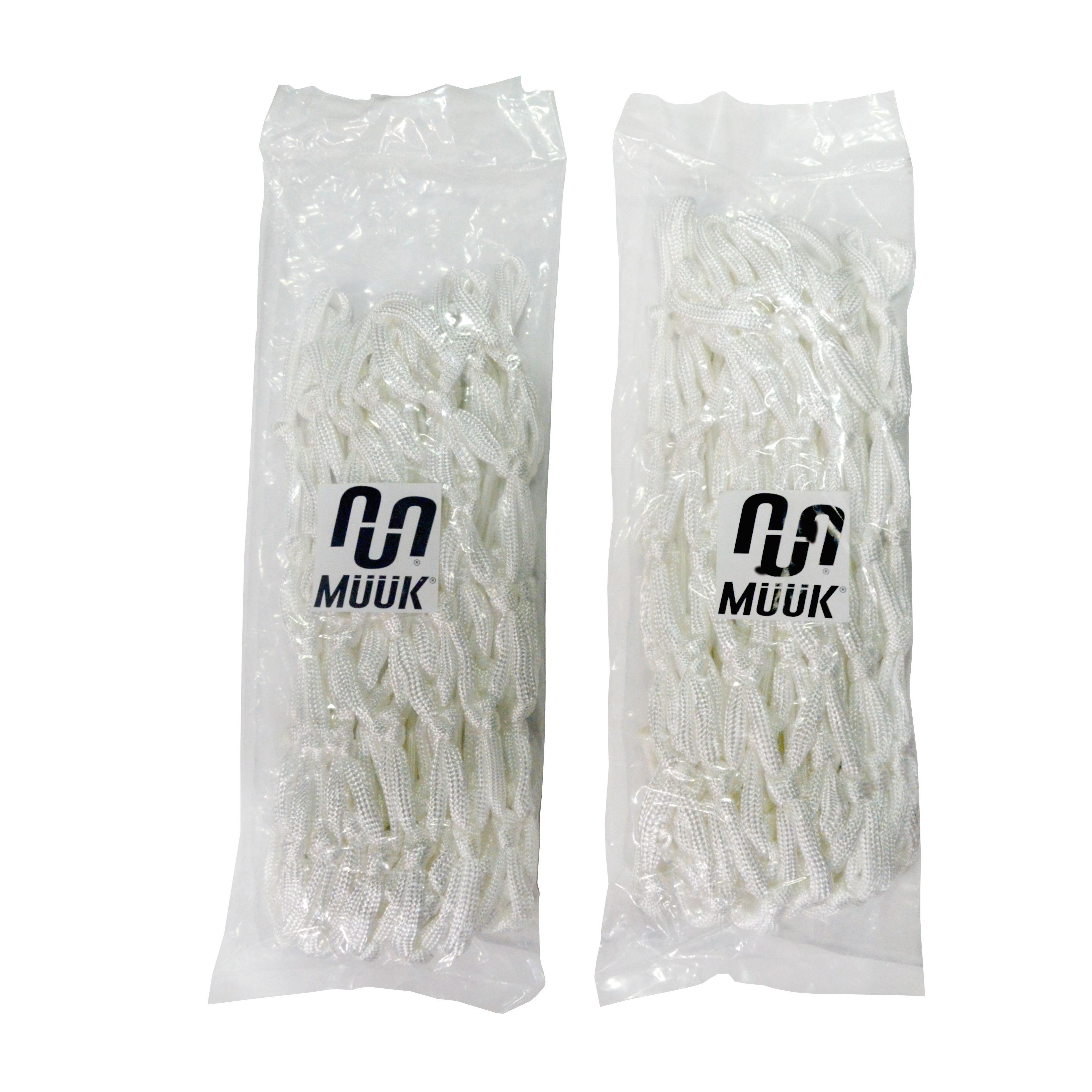 Red De Basquetbol Muuk Blanca Profesional 6Mm Par-1