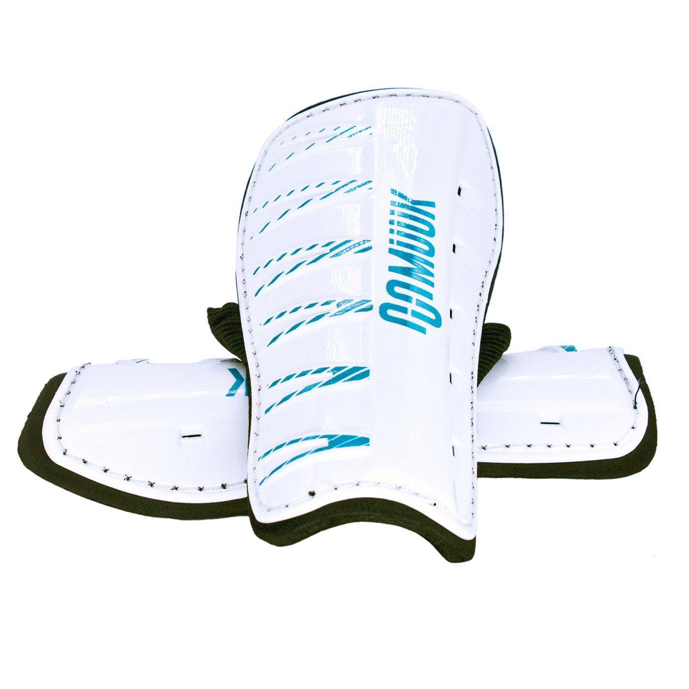 Canillera De Futbol Muuk Pro Xxiii Blanca Talla S-3