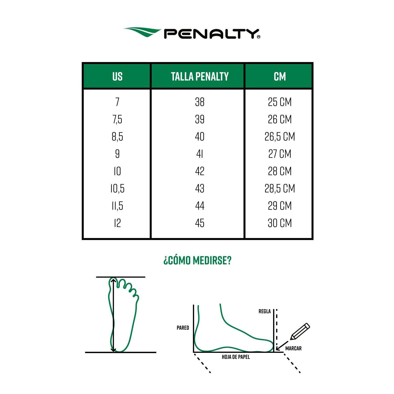 Zapato De Futbol Penalty S11 Locker Xxi Rojo-3