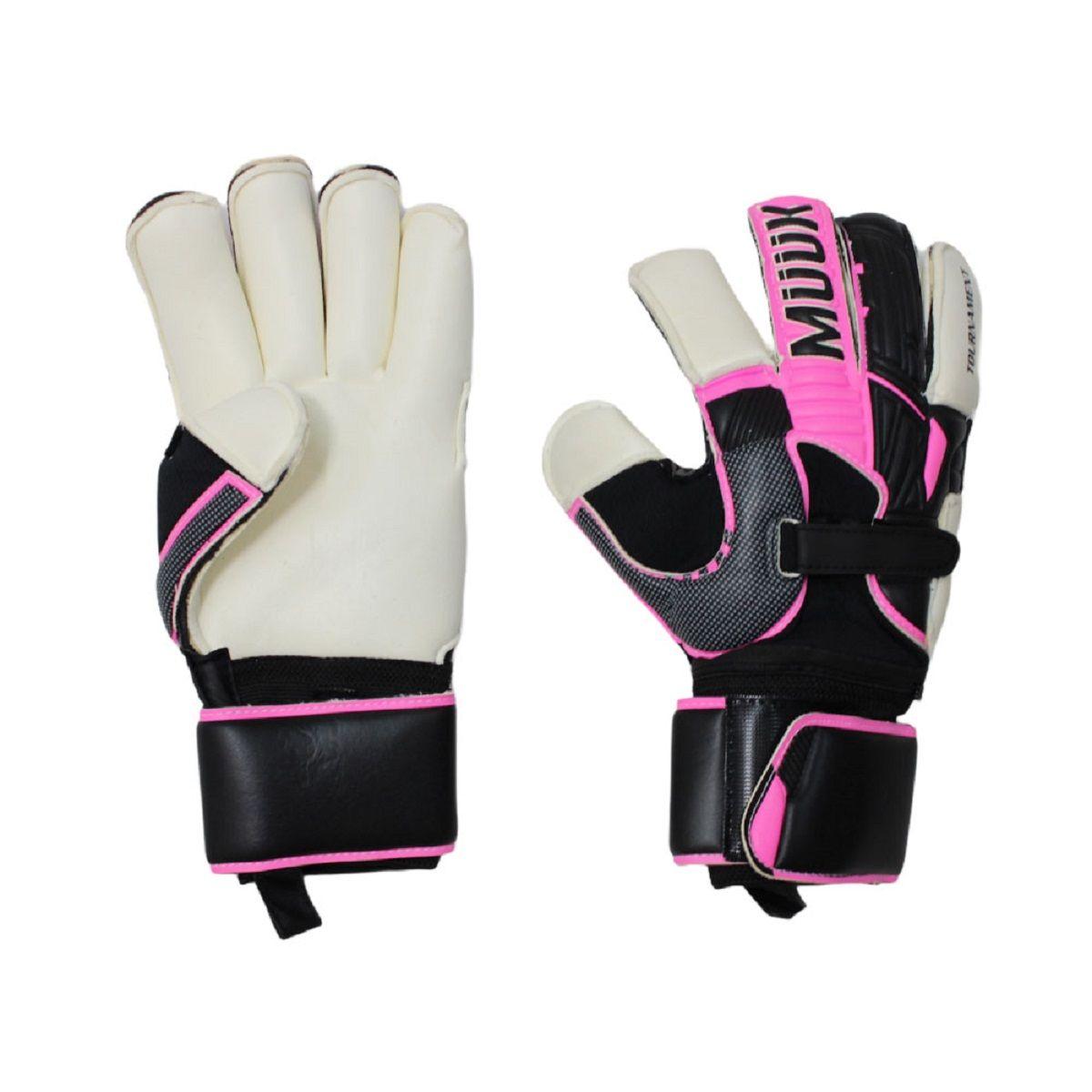 Guante De Arquero Muuk Tournament Negro-Rosa Talla 10-1