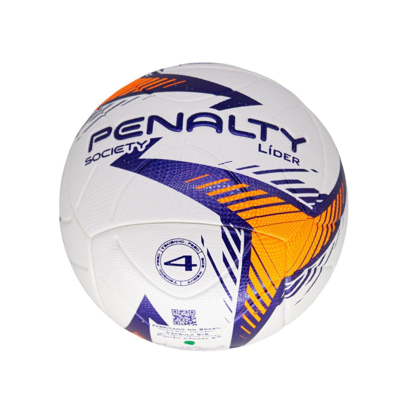 BALON DE FUTBOLITO PENALTY N°4 LIDER XXIV PELOTA DE FUTBOL NARANJA-1