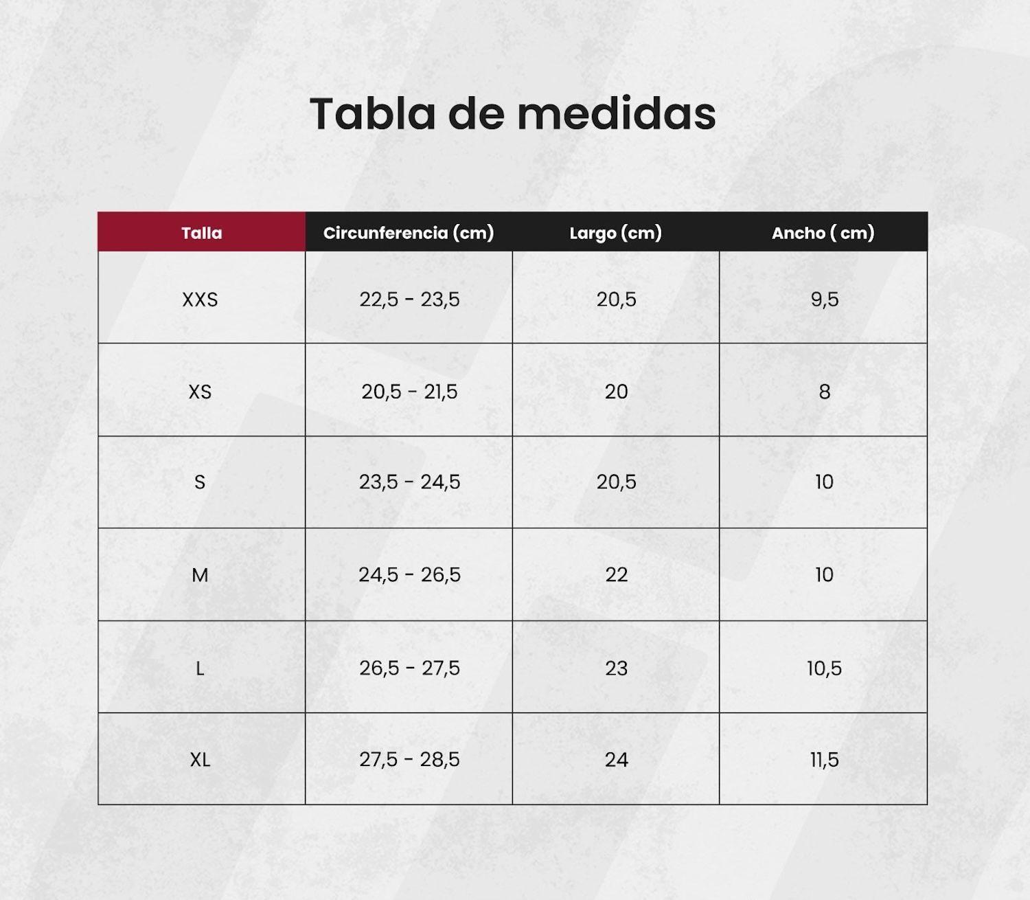 Guantilla Muuk Palma Libre Rojo Talla S-7