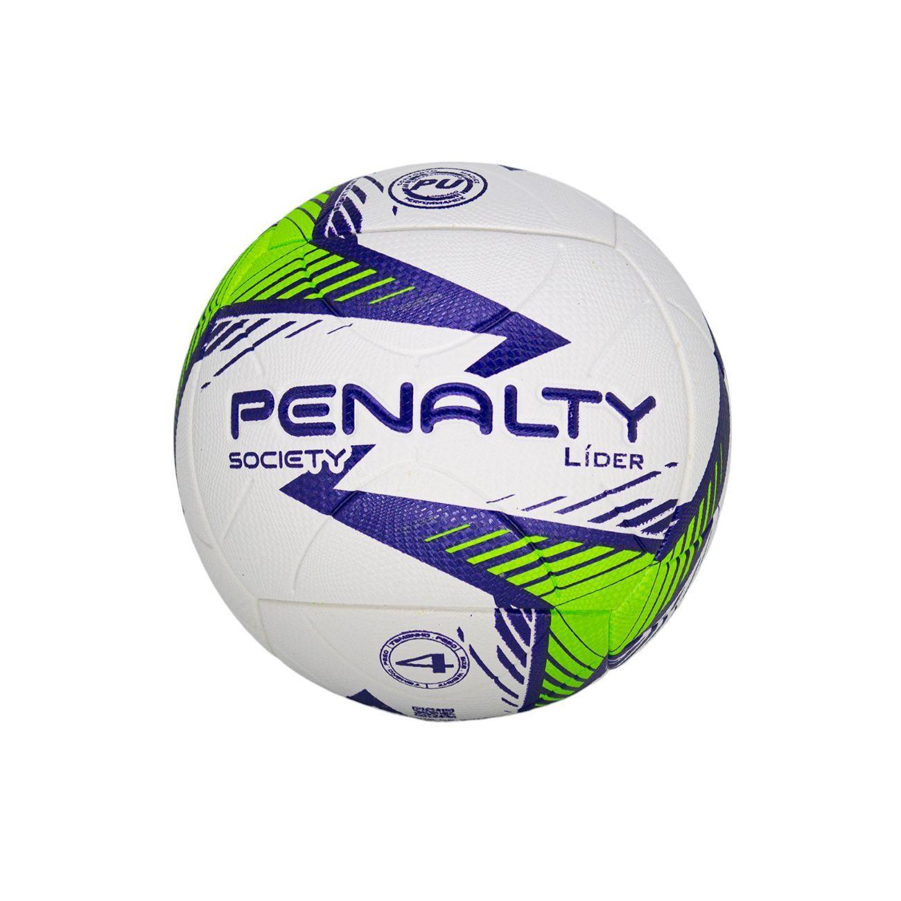 BALON DE FUTBOLITO PENALTY N°4 LIDER XXIV PELOTA DE FUTBOL VERDE-0