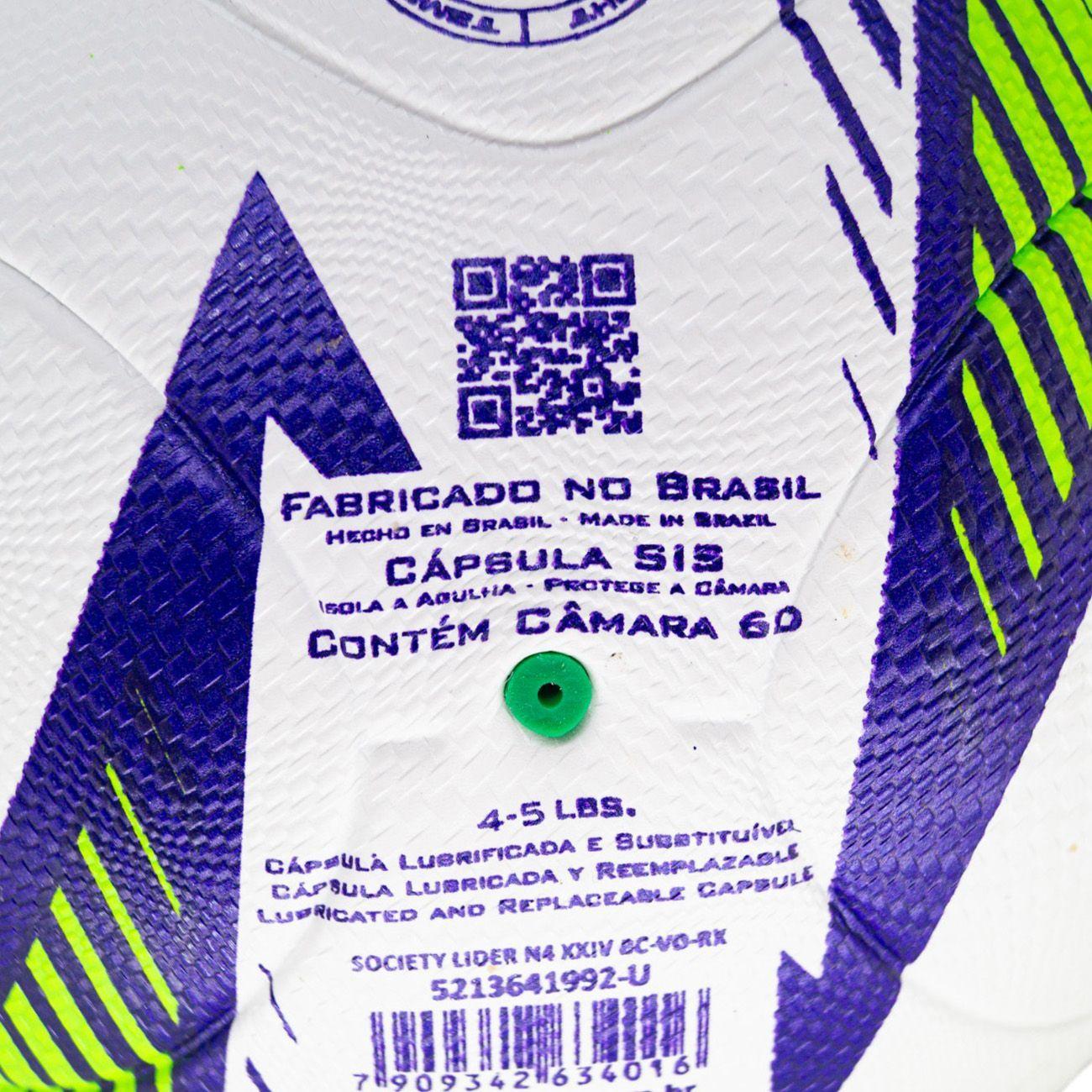 BALON DE FUTBOLITO PENALTY N°4 LIDER XXIV PELOTA DE FUTBOL VERDE-5