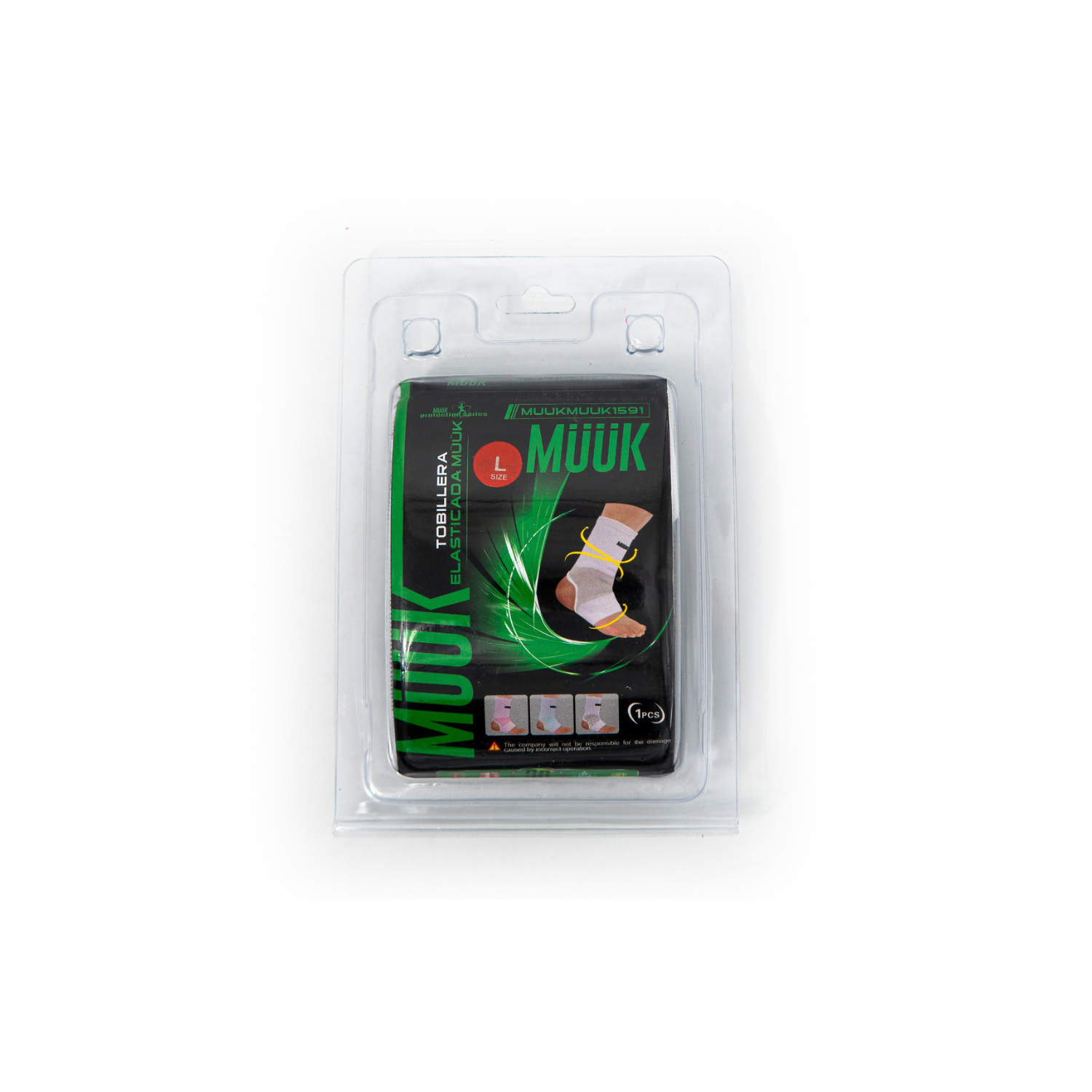 Tobillera Elasticada Muuk Talla L-3