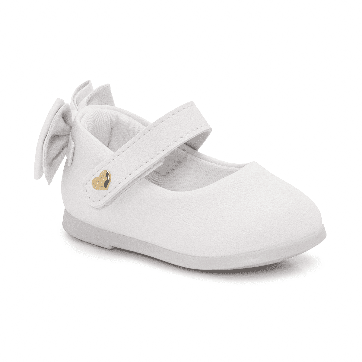 Ballerina Niña Blanca Velcro Baby-0