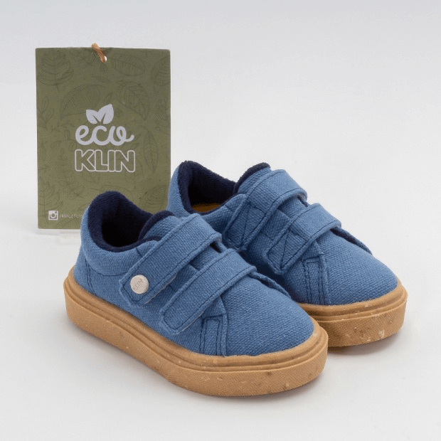 Zapatilla Urbana Jeans Velcro Baby EcoKlin-1