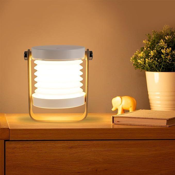 Lampara Led Portatil De Mesa Plegable Multifuncional Camping-2