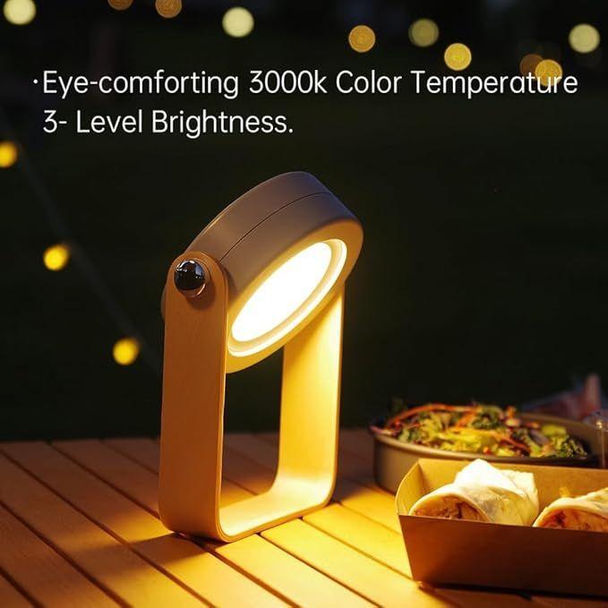 Lampara Led Portatil De Mesa Plegable Multifuncional Camping-4