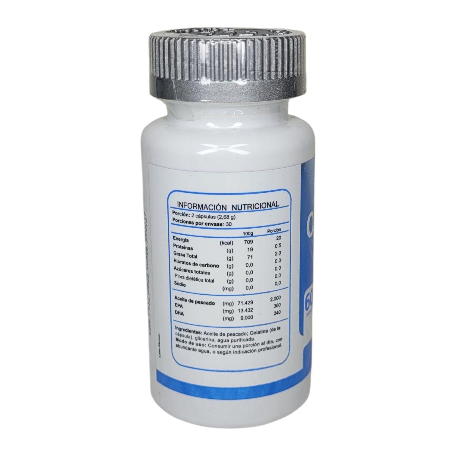 Omega 3 DHA FNL Concentrado Salud Cardiovascular Cerebral-2