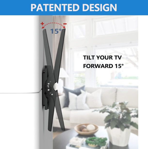Soporte Fijo Para TV  Monitor de 26 hasta 65 Pulgadas Negro-2
