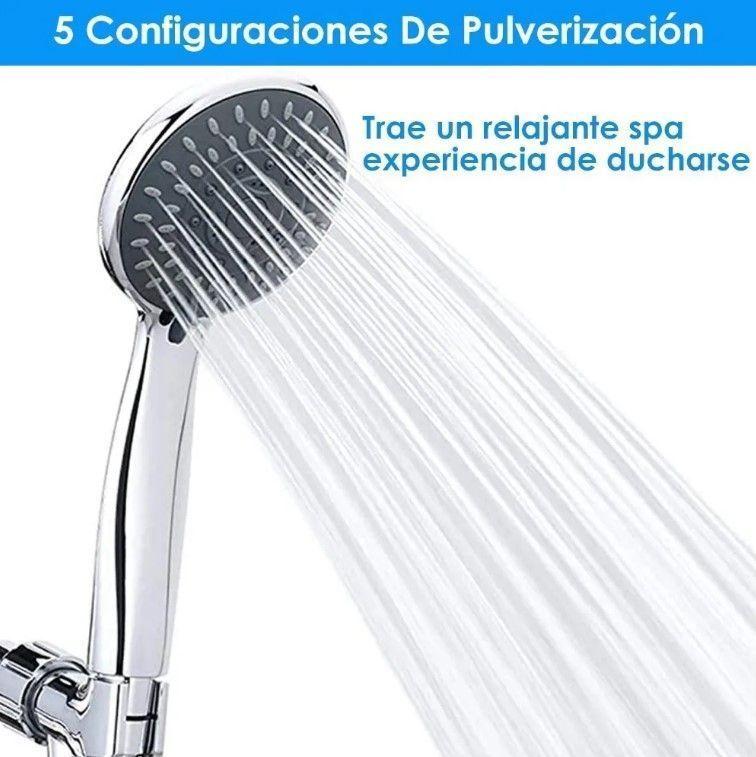 Alcachofa De Ducha De Mano Desmontable Acero Inoxidable-2
