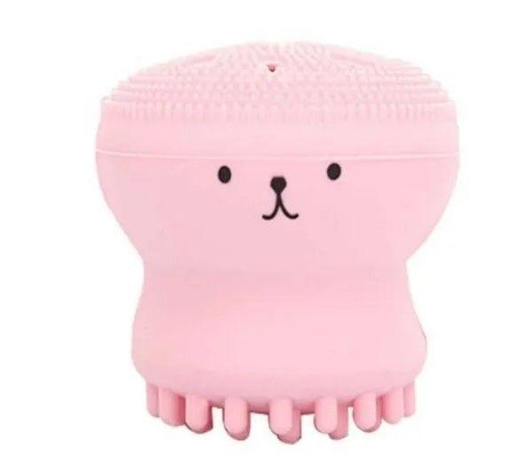 Cepillo De Limpieza Facial Pulpo Esponja Exfoliante Silicona-3