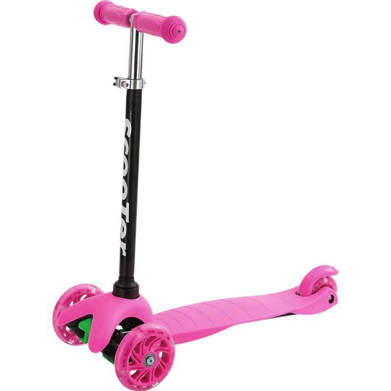 Scooter Tres Ruedas Patinete Plegable Resistente Infantil-0