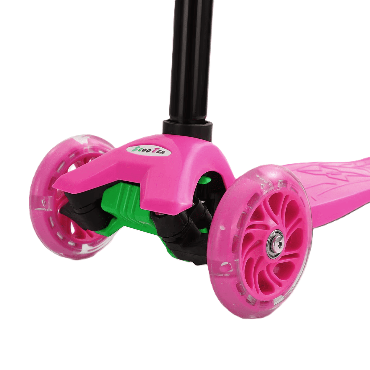Scooter Tres Ruedas Patinete Plegable Resistente Infantil-4