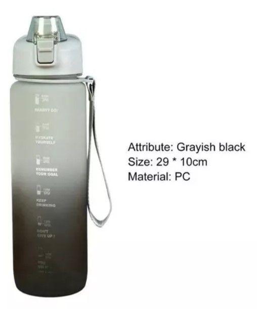 Botella De Agua Con Medidor Motivacional 1000 Ml-2