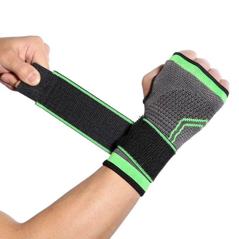 Muñequera Venda Elástica Ortopédica Compresión Mano Muñeca-3