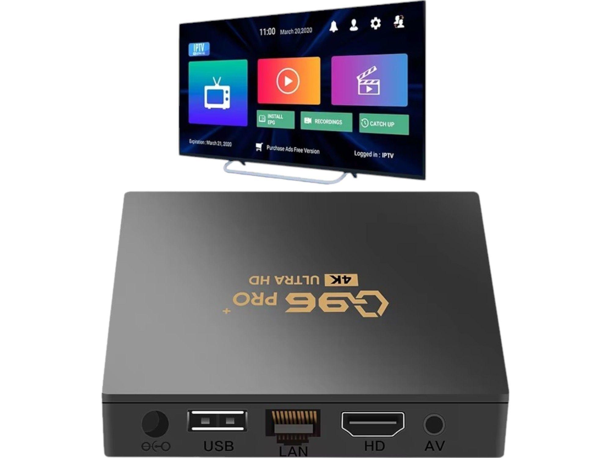 TV Box Android Smart HDMI Dispositivo Reproductor Streaming-3