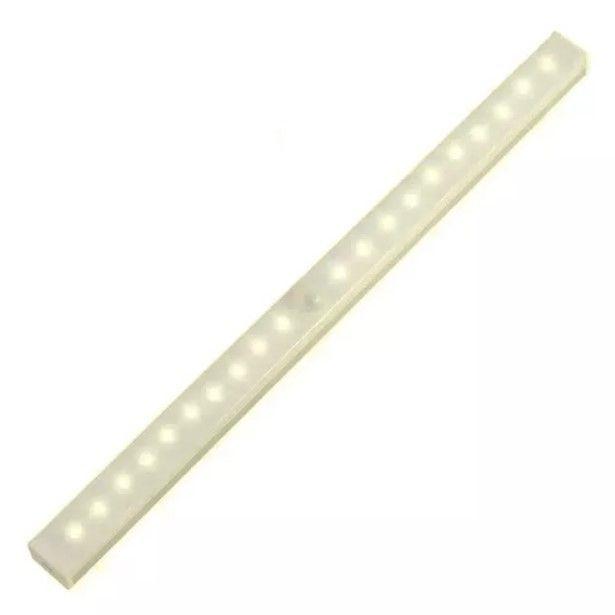Luz Led Recargable Sensor Movimiento 21cm Lámpara -0