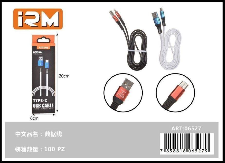 Cable Usb Tipo C Irm Carga Rapida Conectores Metal-3