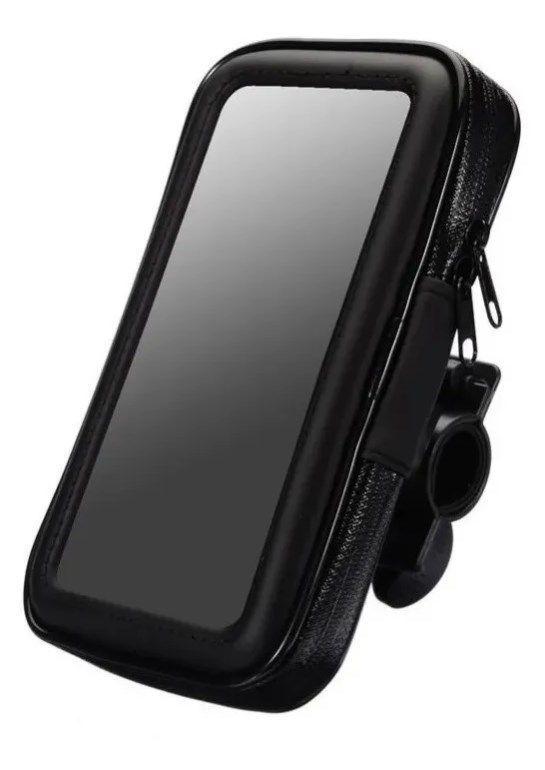 Porta Soporte Celular Bicicleta Moto Impermeable Táctil-0