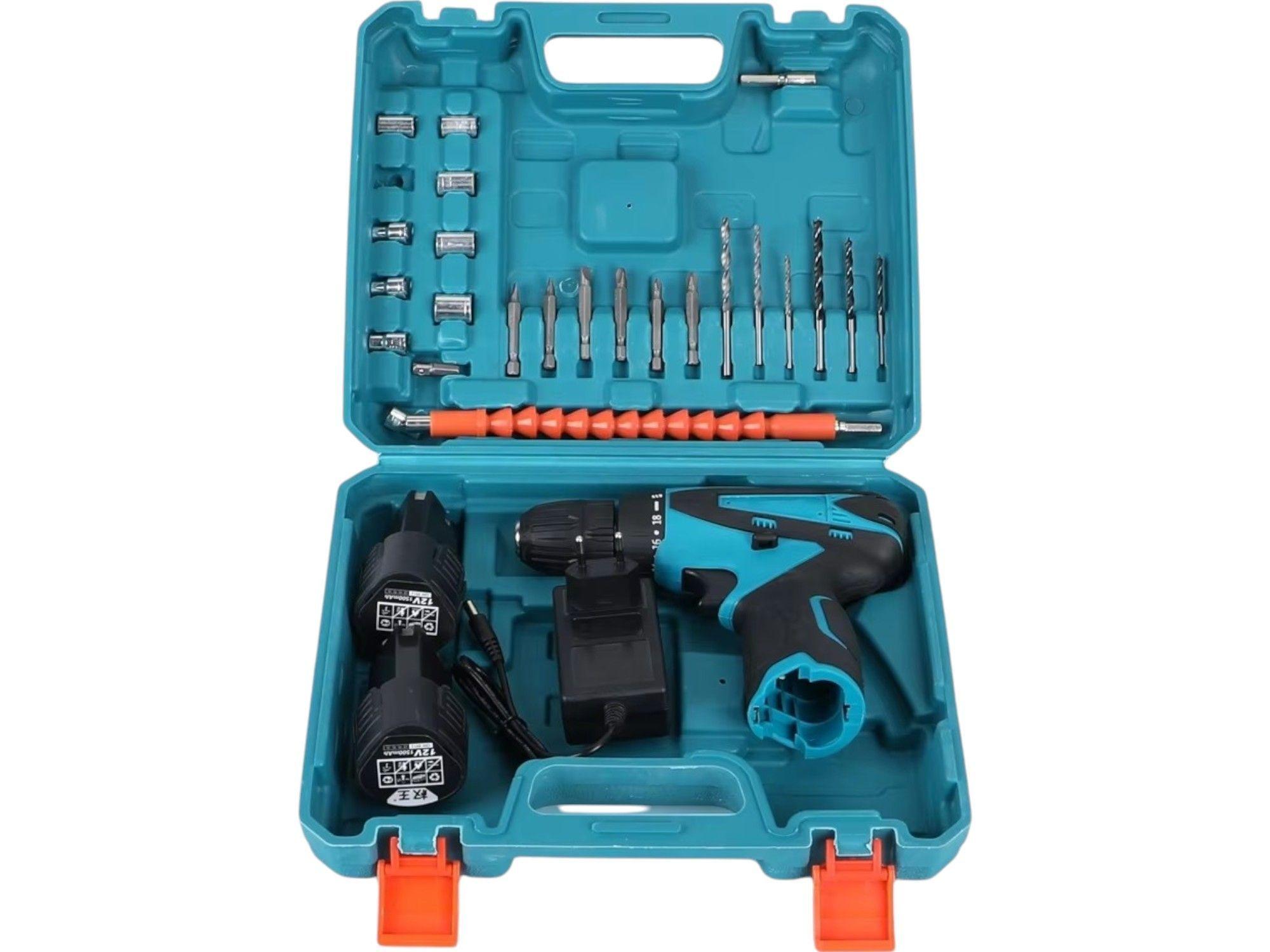 Taladro Inalambrico Set Herramientas Bricolaje Tasbel 12V-1