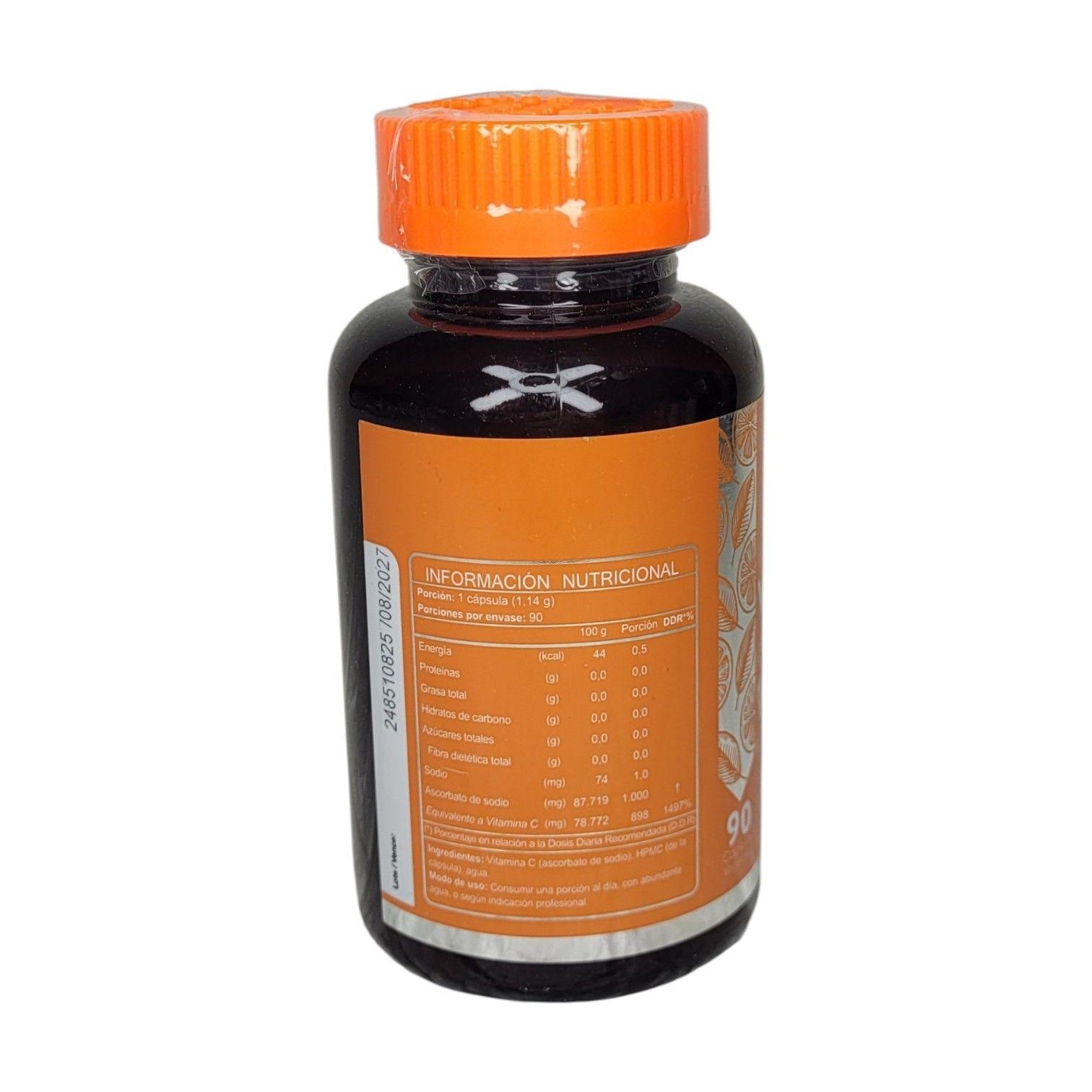Vitamina C FNL Neutra Bienestar Inmunidad Energía Defensas-2