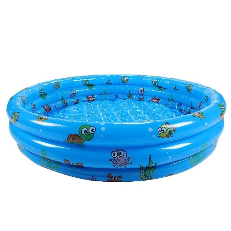 Piscina Inflable Acolchada Plástico Niño Verano 140 X 40 Cms-0