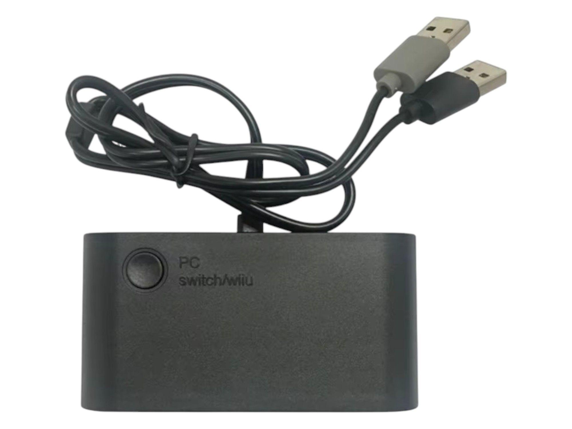 Adaptador Control Mando GameCube Switch Wiu PC Multijugador-5