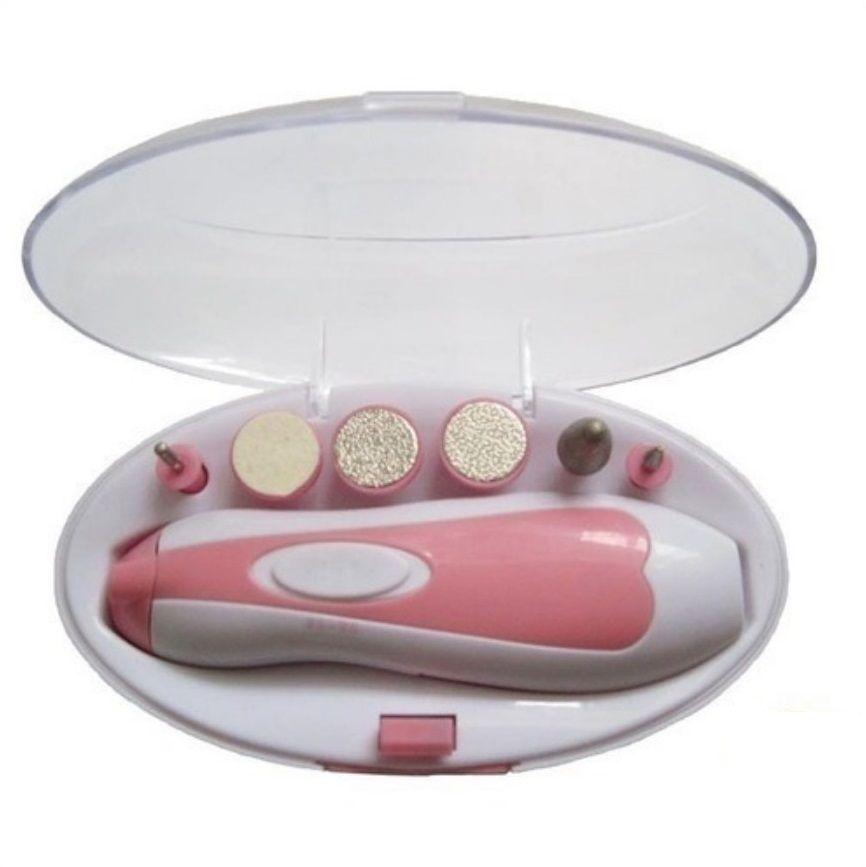 Juego De Cortador De Uñas Eléctrico Para Manicura Y Pedicura-0