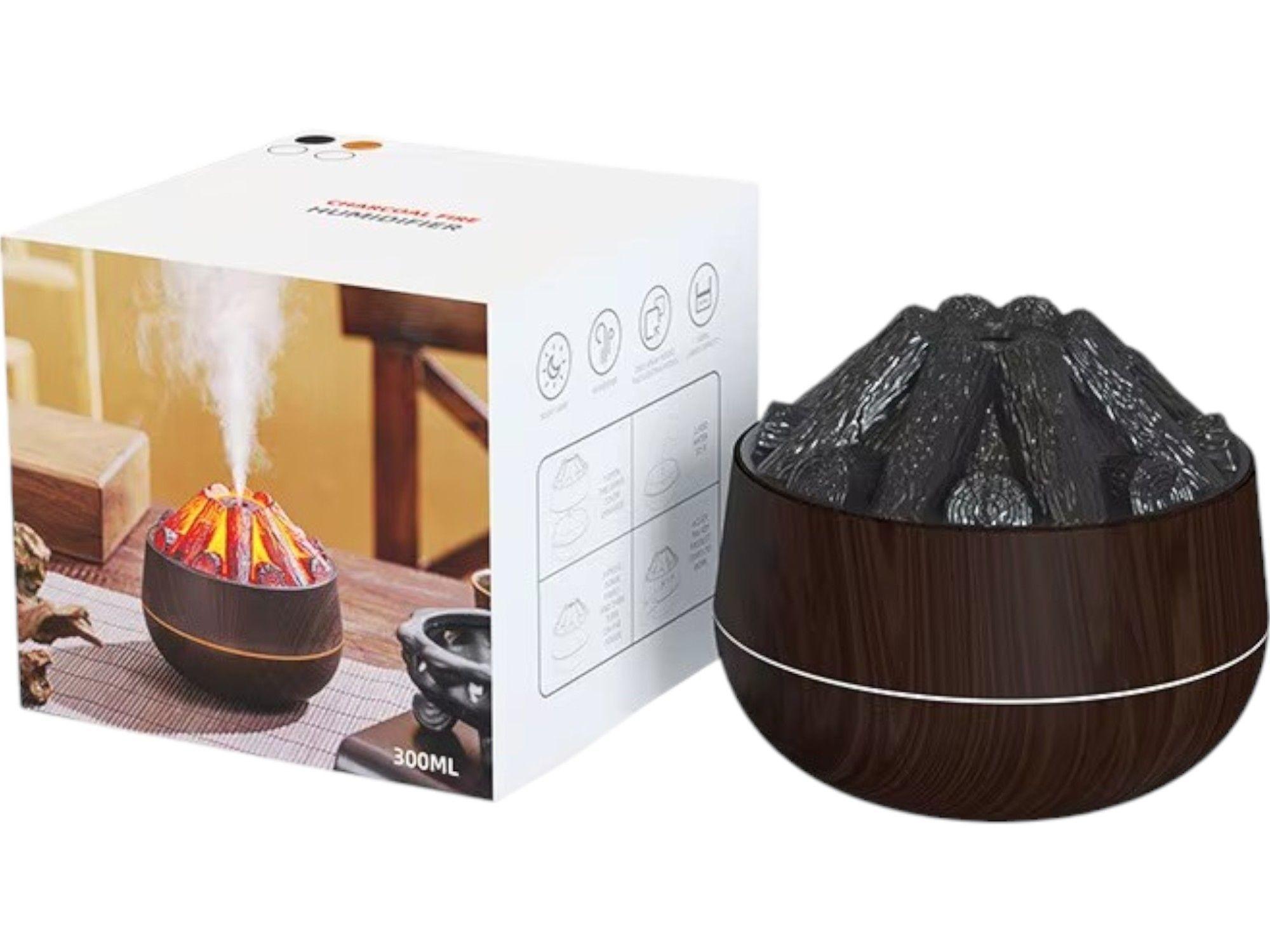 Humidificador Ambiente Vaporizador Volcán 300ml Relajación-4