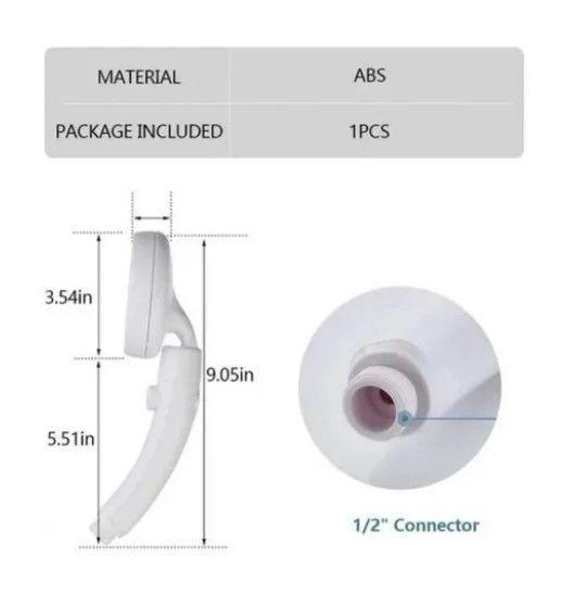 Mango Ducha Telefono Con Stop Baños Cabezal 360º Xl-2