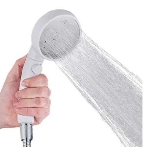 Mango Ducha Telefono Con Stop Baños Cabezal 360º Xl-0