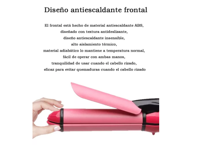 Alisadora De Cabello Meidi Make De 30 Watt Estilo Liso Radiante-4