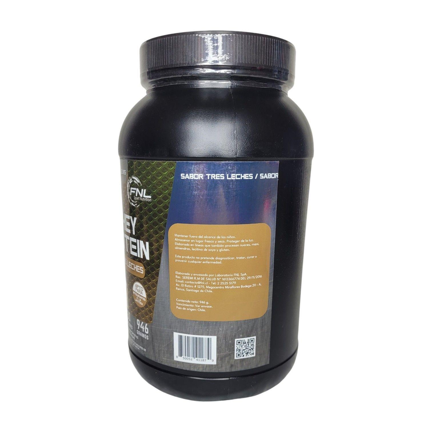 Whey Protein FNL Aumento Múscular Fitness Proteína de Suero-2