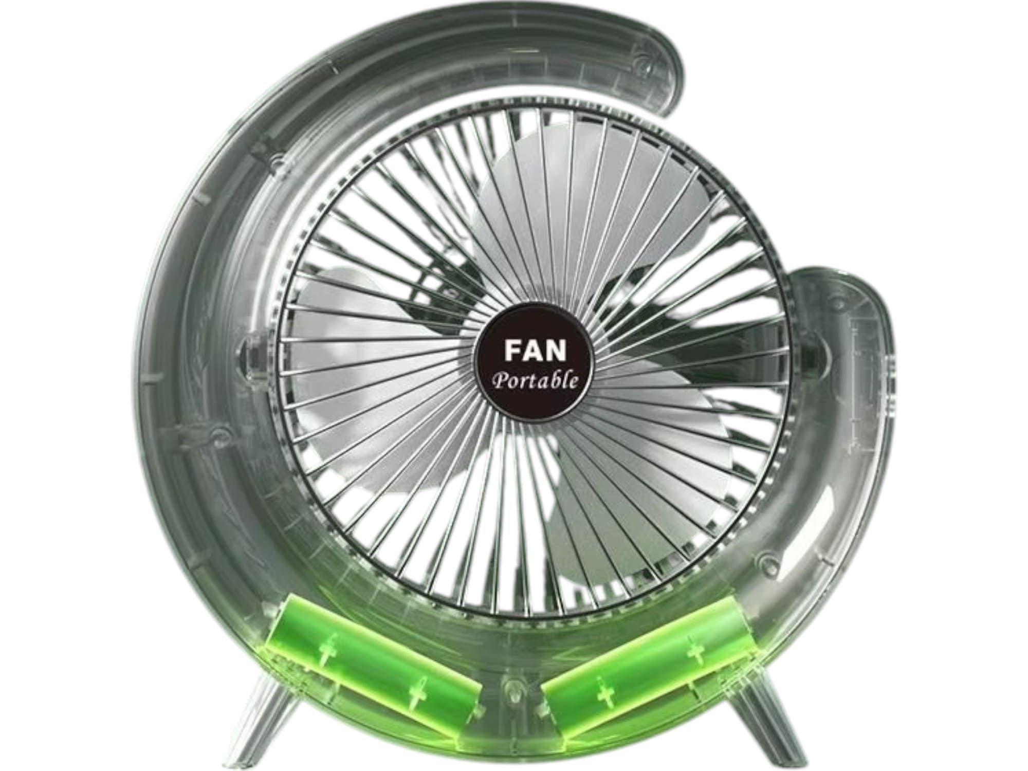 Mini Ventilador Mesa Escritorio Portatil Silencioso Oficina-2