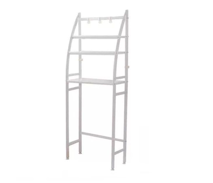 Estante Baño Repisa Organizador Metal Mueble 3 Niv-0