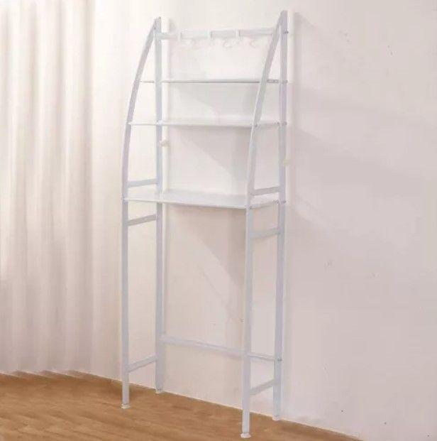 Estante Baño Repisa Organizador Metal Mueble 3 Niv-4