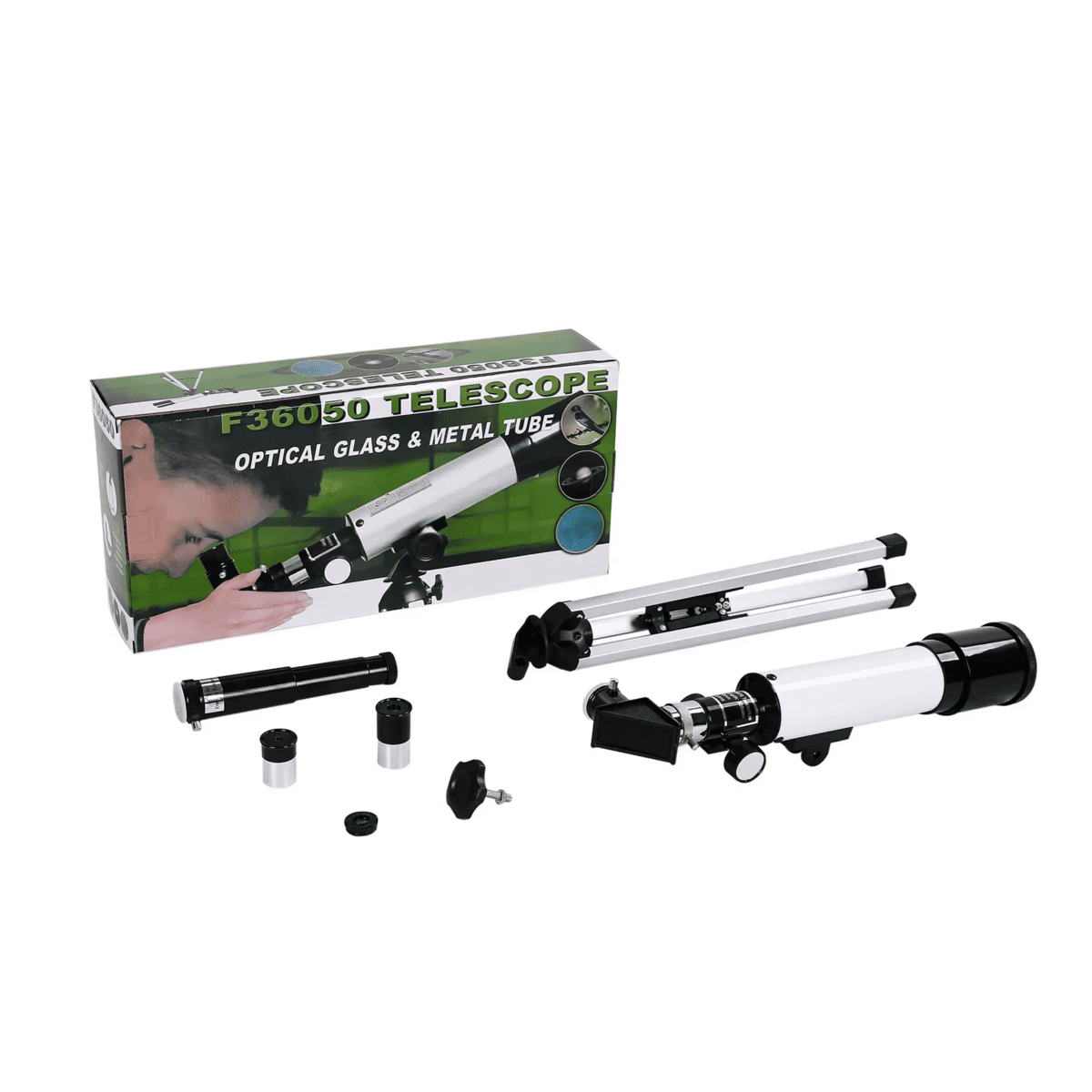 Telescopio Óptico Observación F36050 Aficionado Astronomía-2