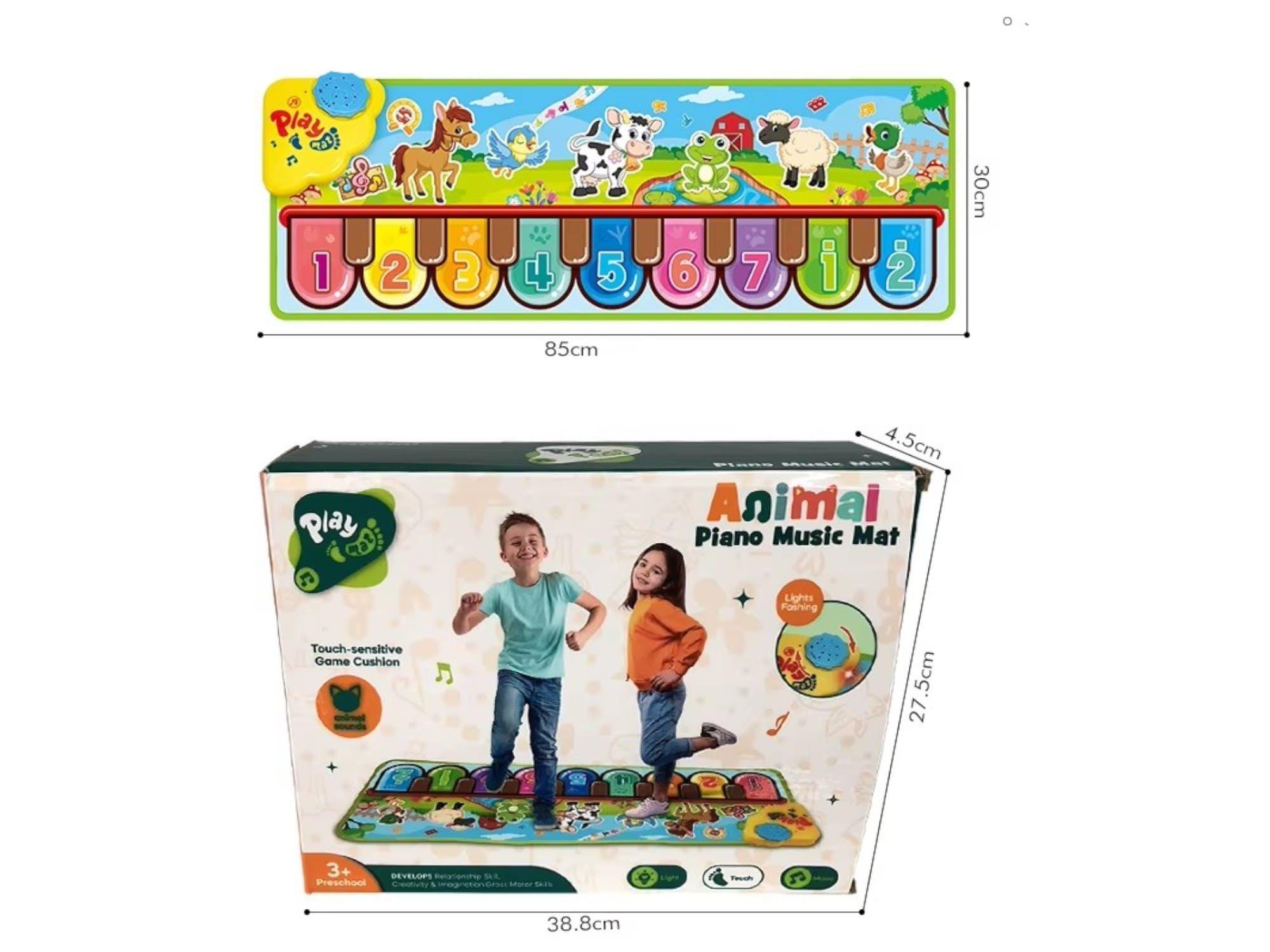 Alfombra Musical Infantil Piano Interactiva Juegos Sensorial-2