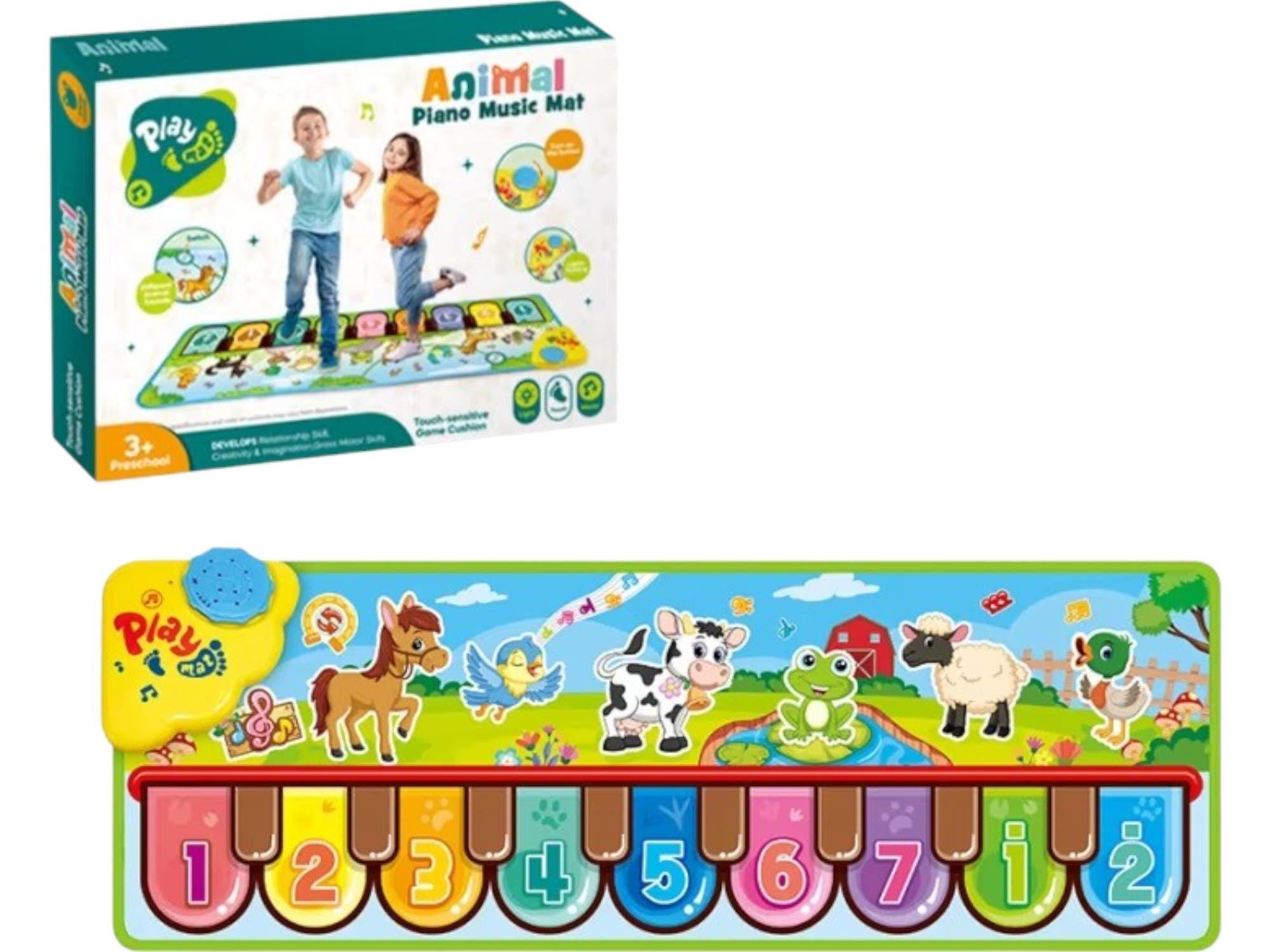 Alfombra Musical Infantil Piano Interactiva Juegos Sensorial-4