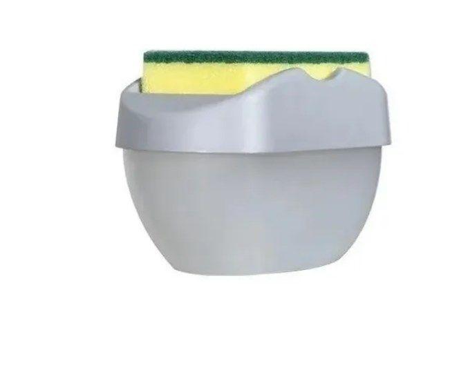Dispensador De Lavalozas Manual De 400ml + Esponja-0