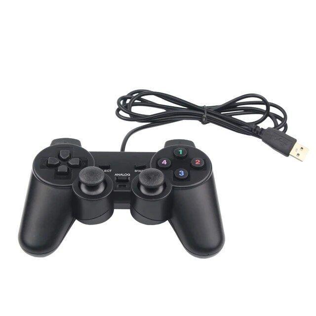 Control Dualshock Mando Joystick Usb Pc Windows 1,8 Metros-3