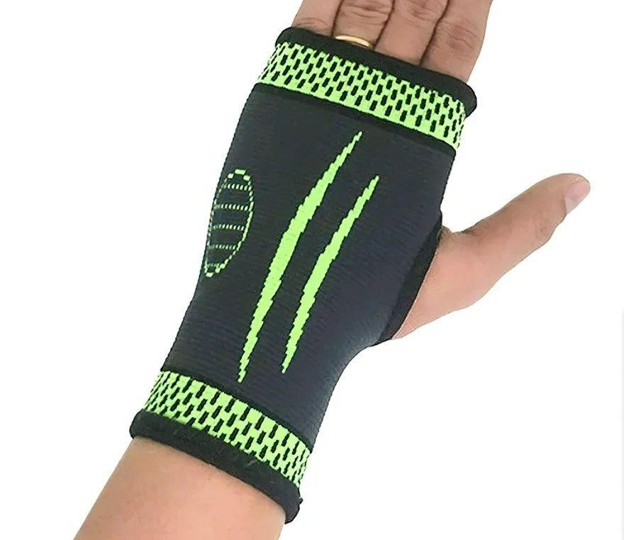 Venda Muñequera Pulgar Protección Palma Elástica Muñeca Mano-0